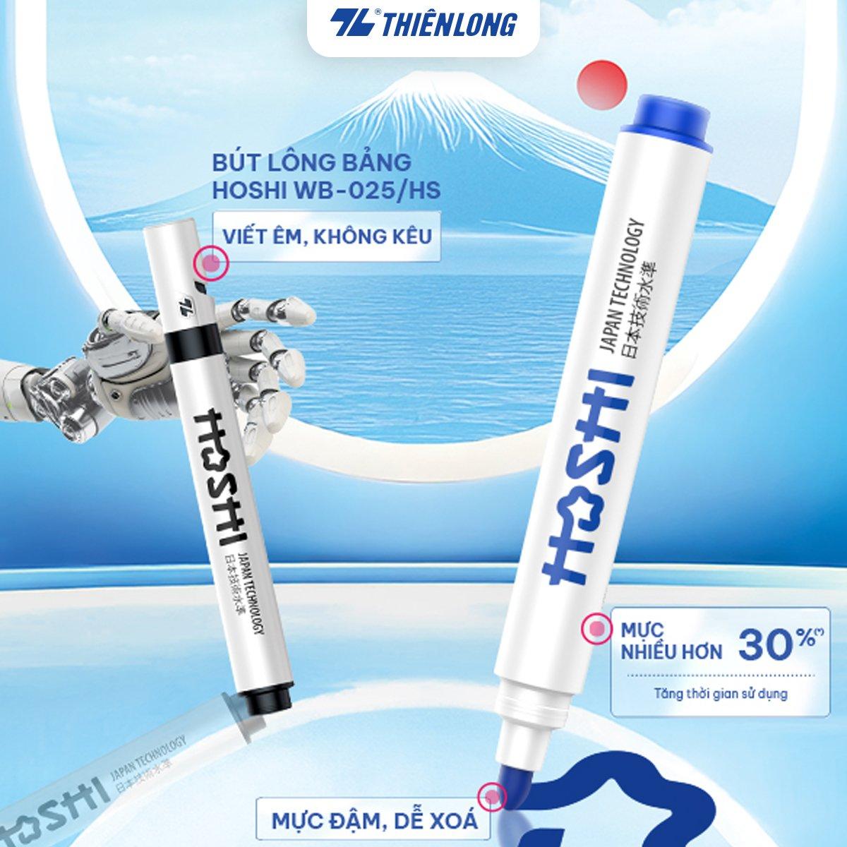 Bút lông bảng Hoshi Thiên Long WB-025/HS - Công nghệ Nhật Bản