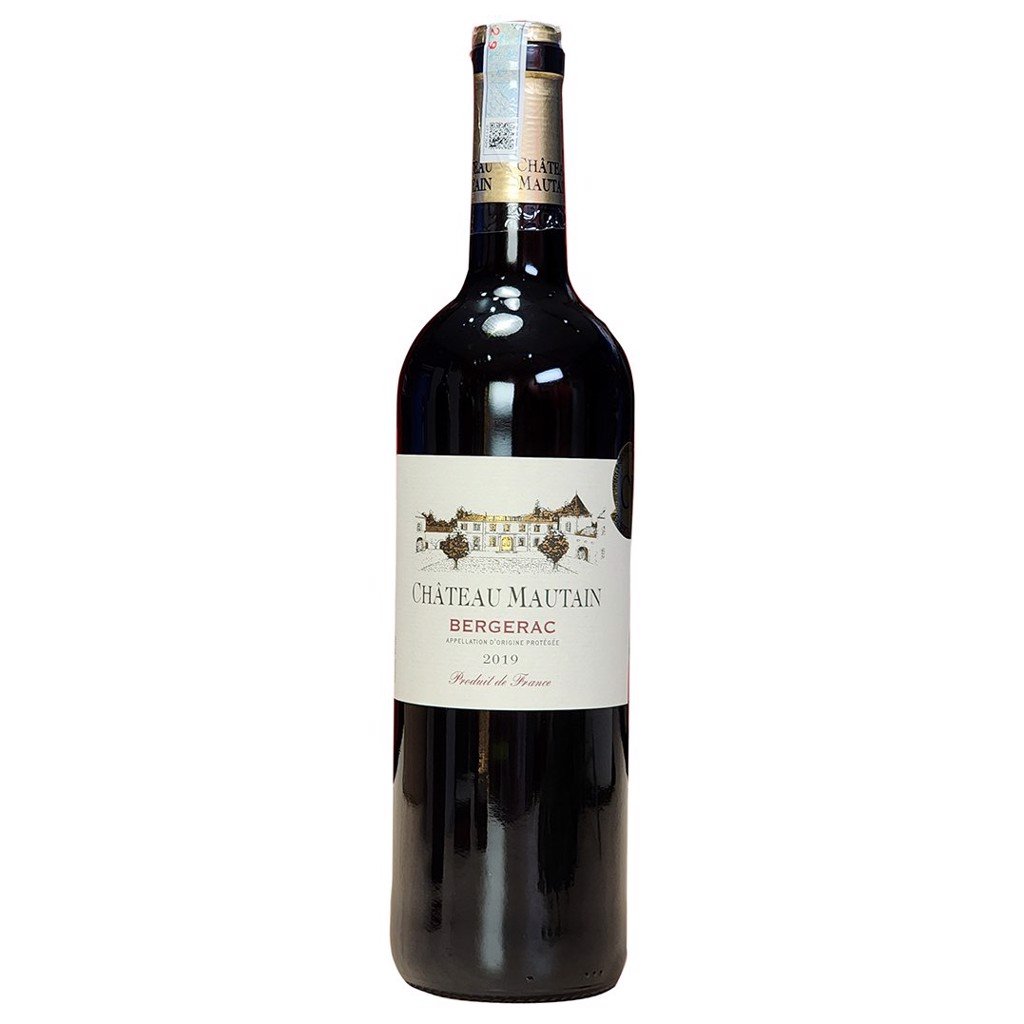 Rượu Vang đỏ Pháp CHATEAU MAUTAIN BERGERAC 2019 - 750ml