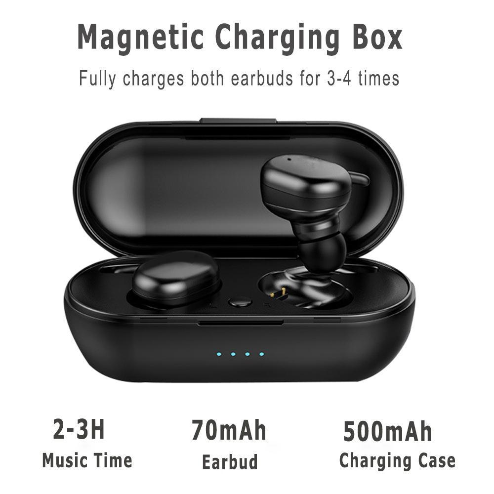 2022 Tai Nghe Không Dây TWS Airpads Thể Thao Bluetooth Earbuds Trong Tai Tiếng Ồn Noise Cancelling Airpuds Bluetooth Tai Nghe Stereo Với Mic
