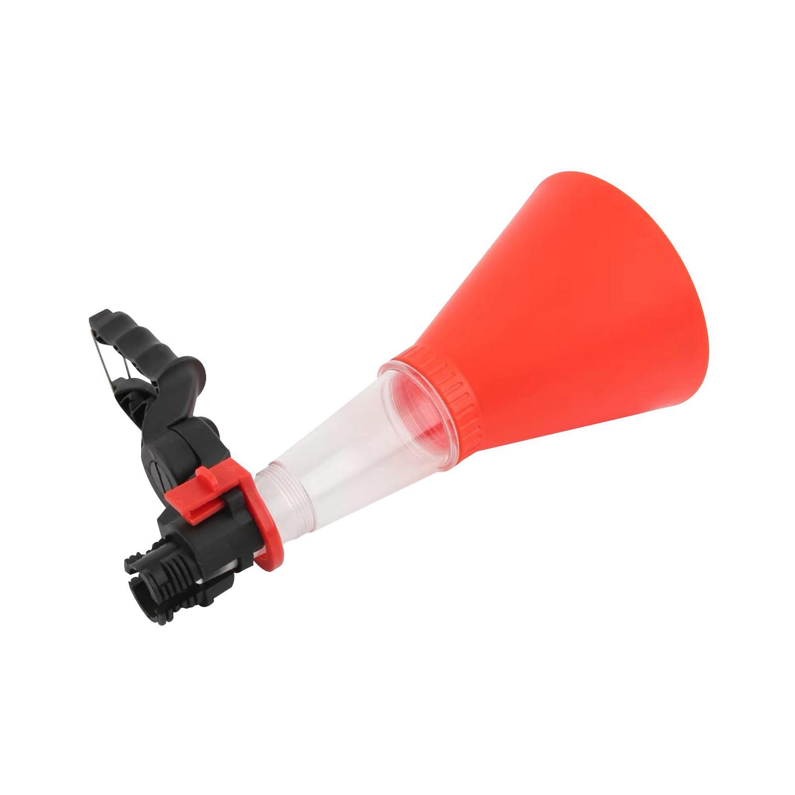 Engine Oil Funnel Oil Funnel Adapter Gasoline Funnels Filling Transfer Tool Clamp Hands Free Oil Funnel Automotive Fuel Funnel for Suvs