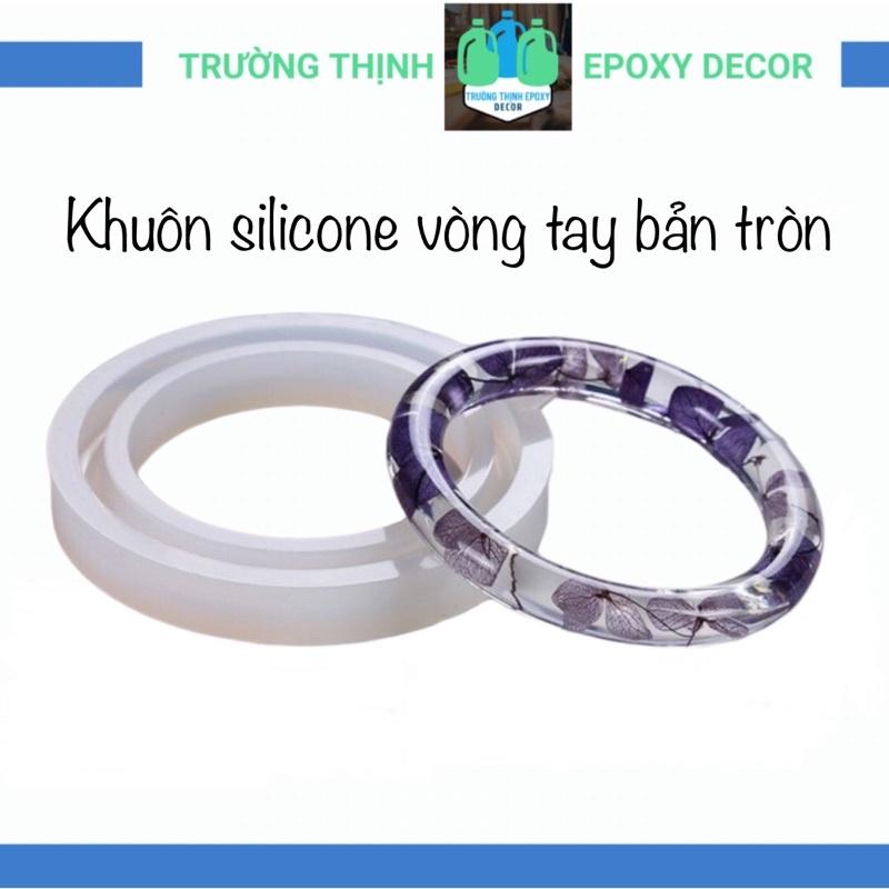 Khuôn Silicone Làm Vòng Tay Resin Tròn - Trường Thịnh Sài Gòn
