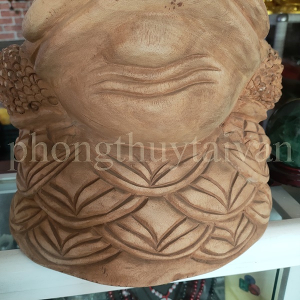 Cóc Xá Xịphong thuỷ cao 30cm - vật phẩm phong thuỷ
