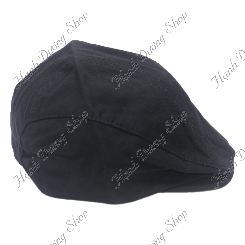 Nón beret bít đuôi, thiết kế mỏ vịt độc đáo, quà tặng cho người trung niên, vòng đầu 58cm - Hạnh Dương