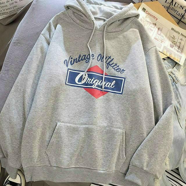 Áo Khoác Nỉ Hoodie Unisex In Chữ Original Free Size 70kg AK147 Áo Khoác Nỉ Nam Nữ