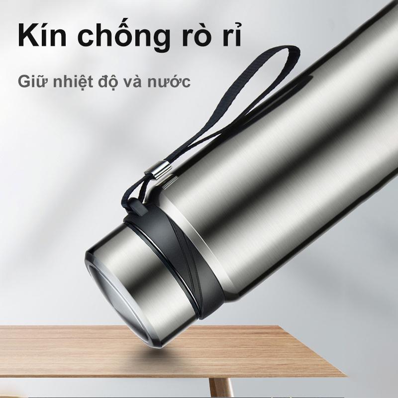 Bình Giữ Nhiệt Cao Cấp Inox 800ml Bình Nước Giữ Nhiệt Cute Bình Giữ Lạnh 2 Lớp Inox304