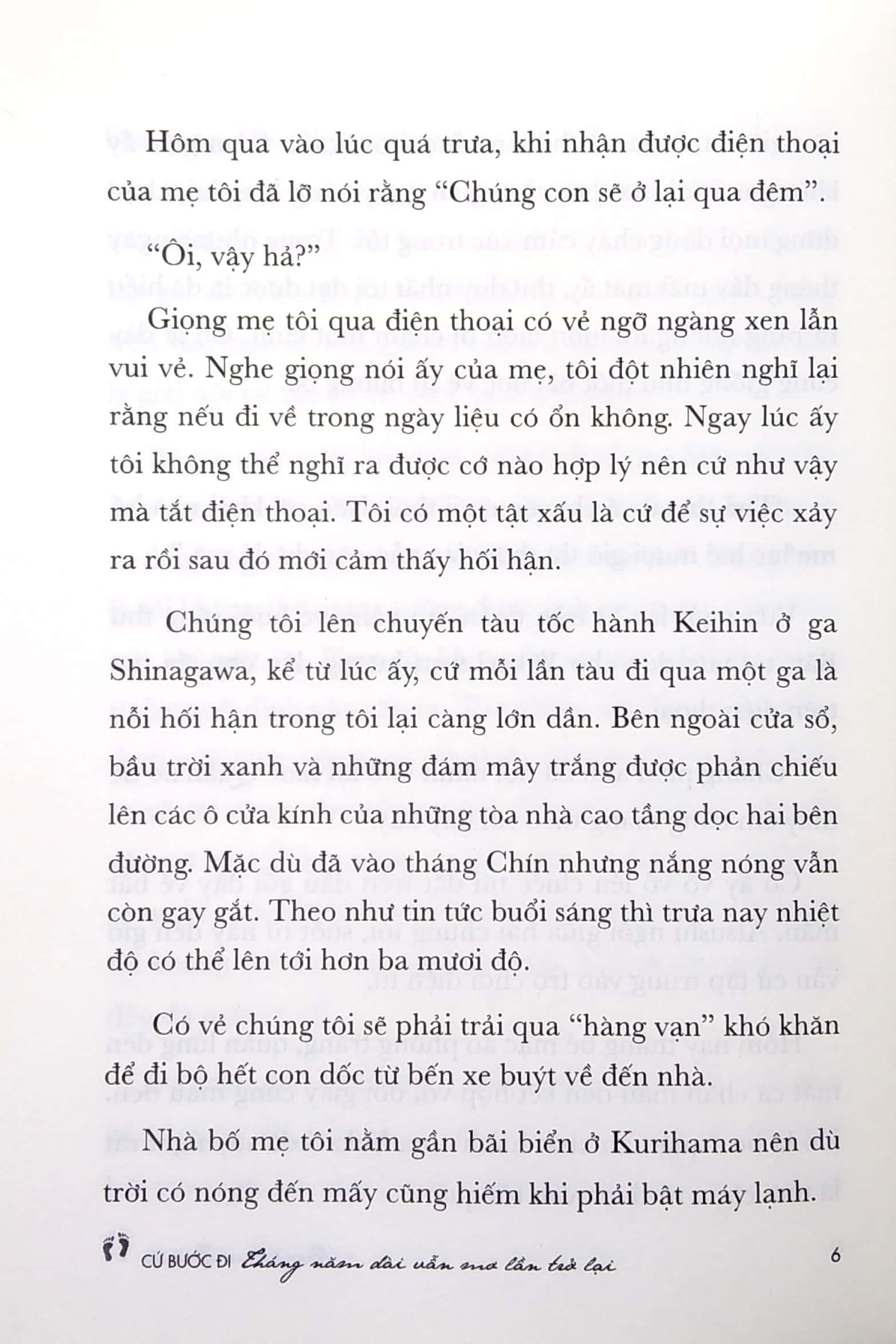 Cứ Bước Đi - Tháng Năm Dài, Vẫn Mơ Lần Trở Lại