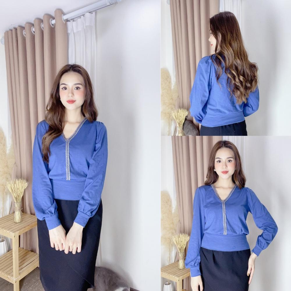 Áo thun nữ rẻ dài tay cotton cao cấp đủ size từ s đến xxl