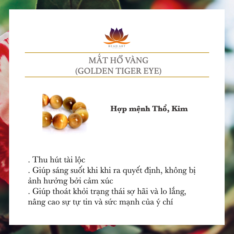 Vòng Tay Ngũ Sắc Thắt Dây Và Đá Mắt Hổ Vàng, Golden Tiger Eye Thiên Nhiên, Vòng Tay Phong Thuỷ, Mệnh Thổ, Kim - Bead Art