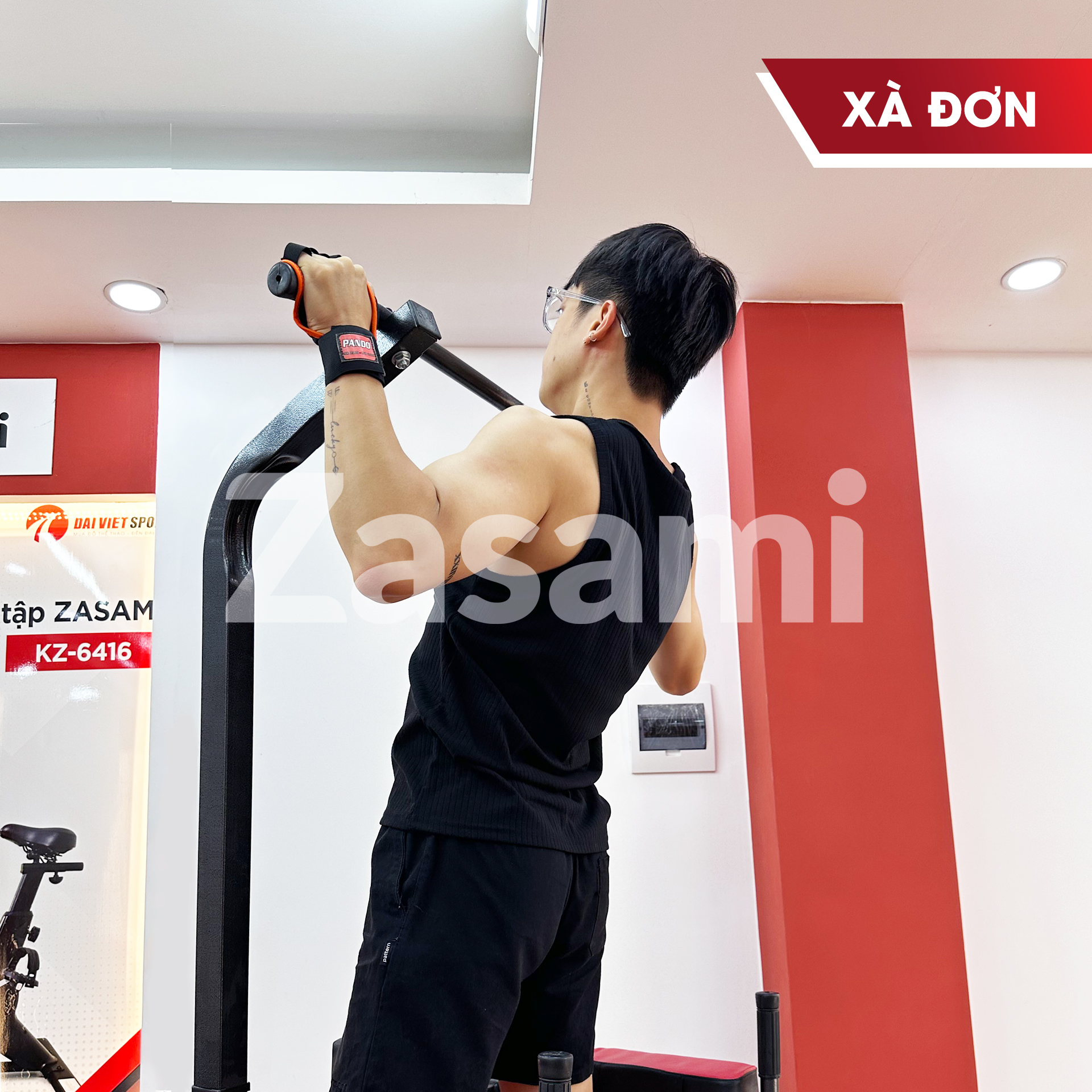 Giàn Tạ Xà Đơn Xà Kép Đa Năng Zasami SDN-8012