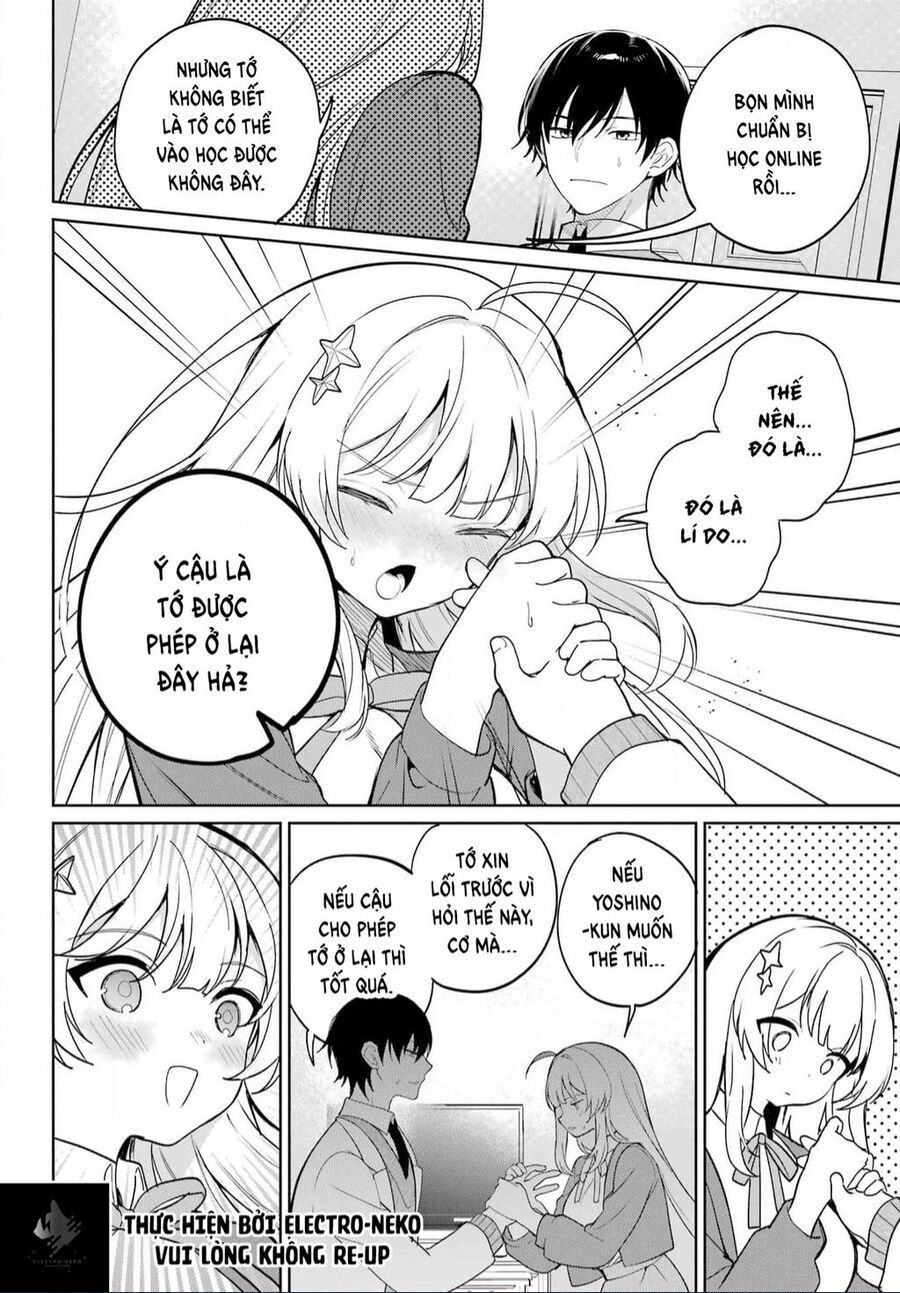 sau khi chuyển sang học online, tôi đành phải chuyển sang sống chung với cô nàng xinh đẹp nhất lớp chapter 1 37