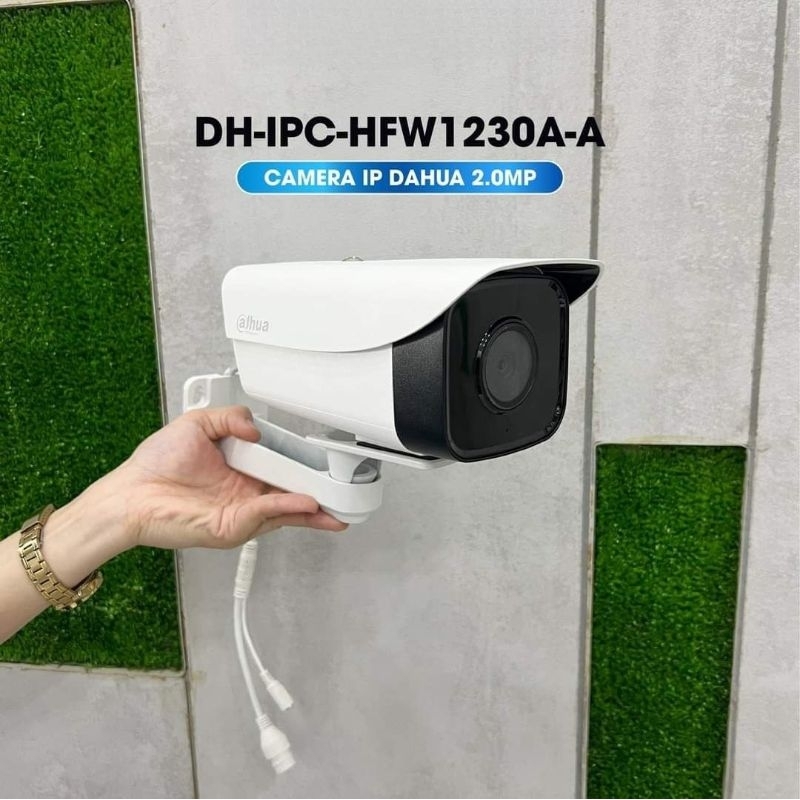 Camera IP POE 2MP hồng ngoại 80m có mic Dahua HFW1230A-A hàng chính hãng