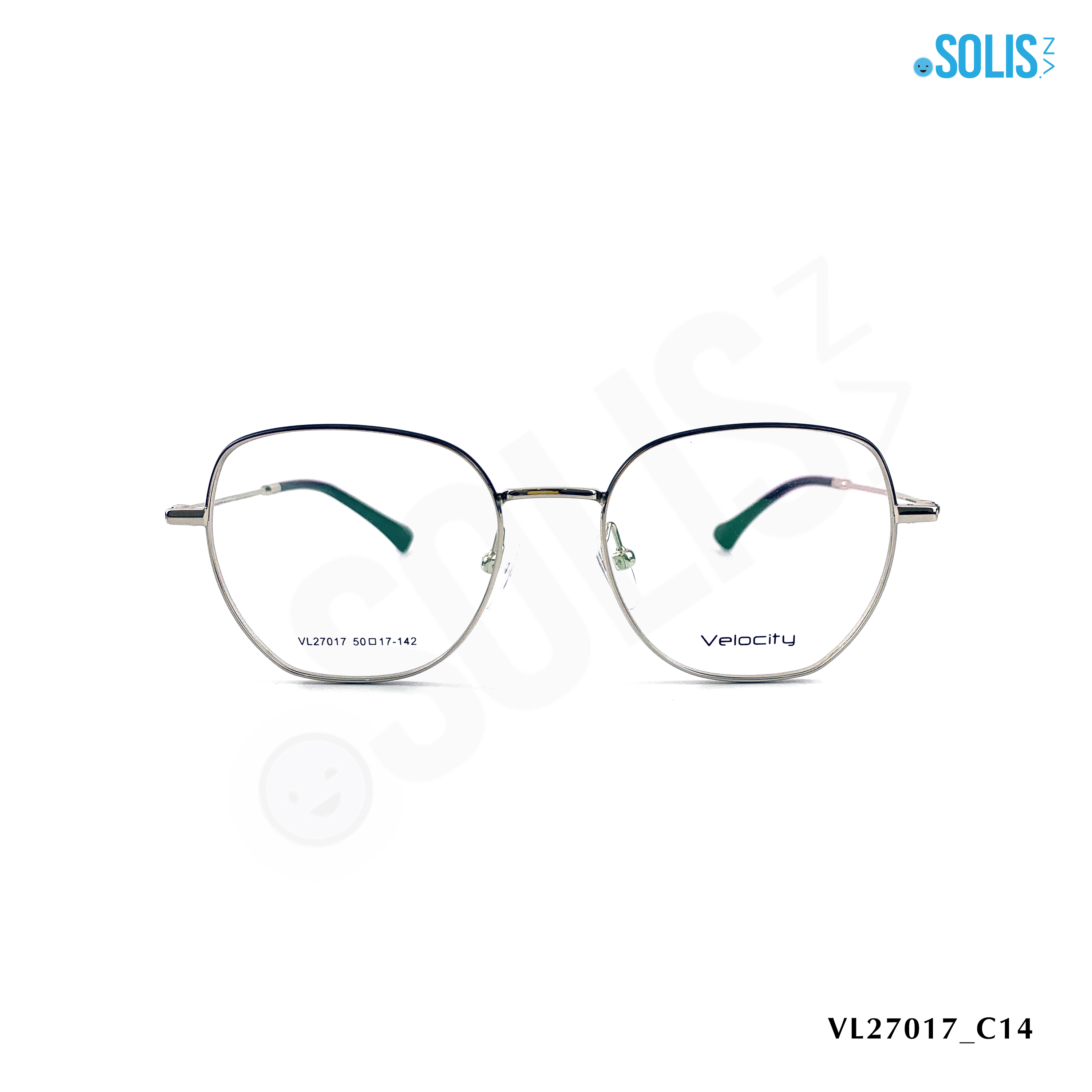Gọng kính KL hiệu Velocity VL27017 - KÍNH KIM LOẠI HIỆU VELOCITY VL27017 KÍCH THƯỚC  50-17-142