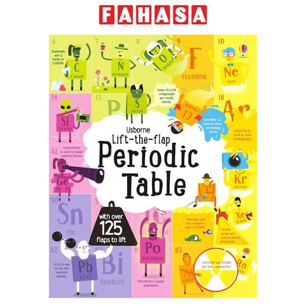 Sách ngoại văn: Lift-the-flap Periodic Table