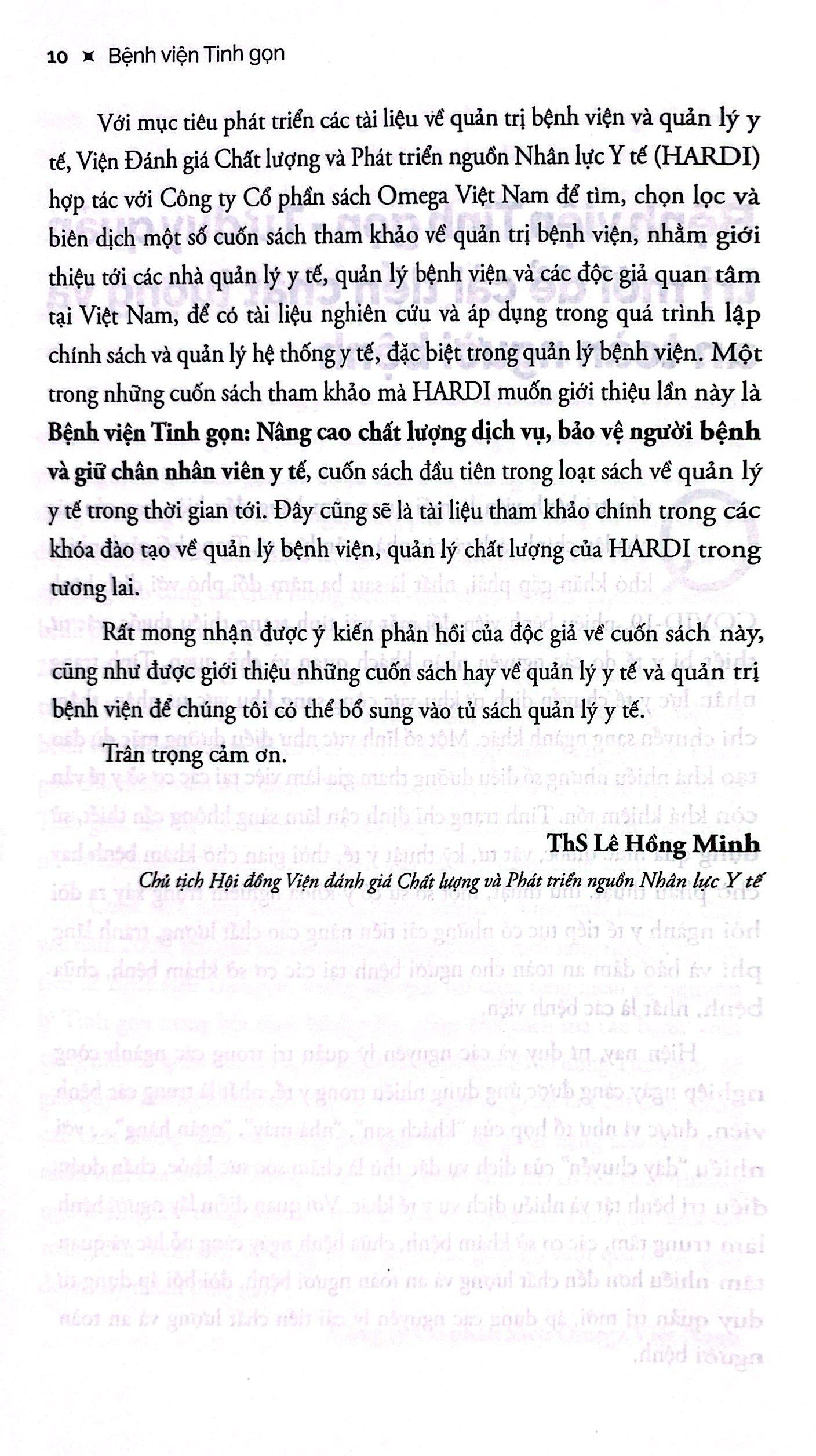 Bệnh Viện Tinh Gọn