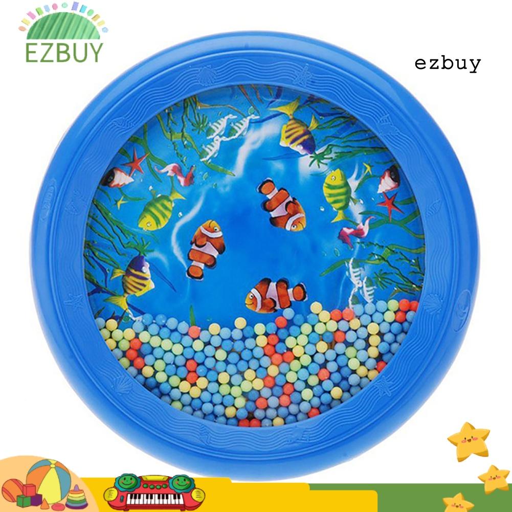 EY-Baby Kids Early Music Education Ocean Wave Drum Percussion Instrument Puzzle Toy