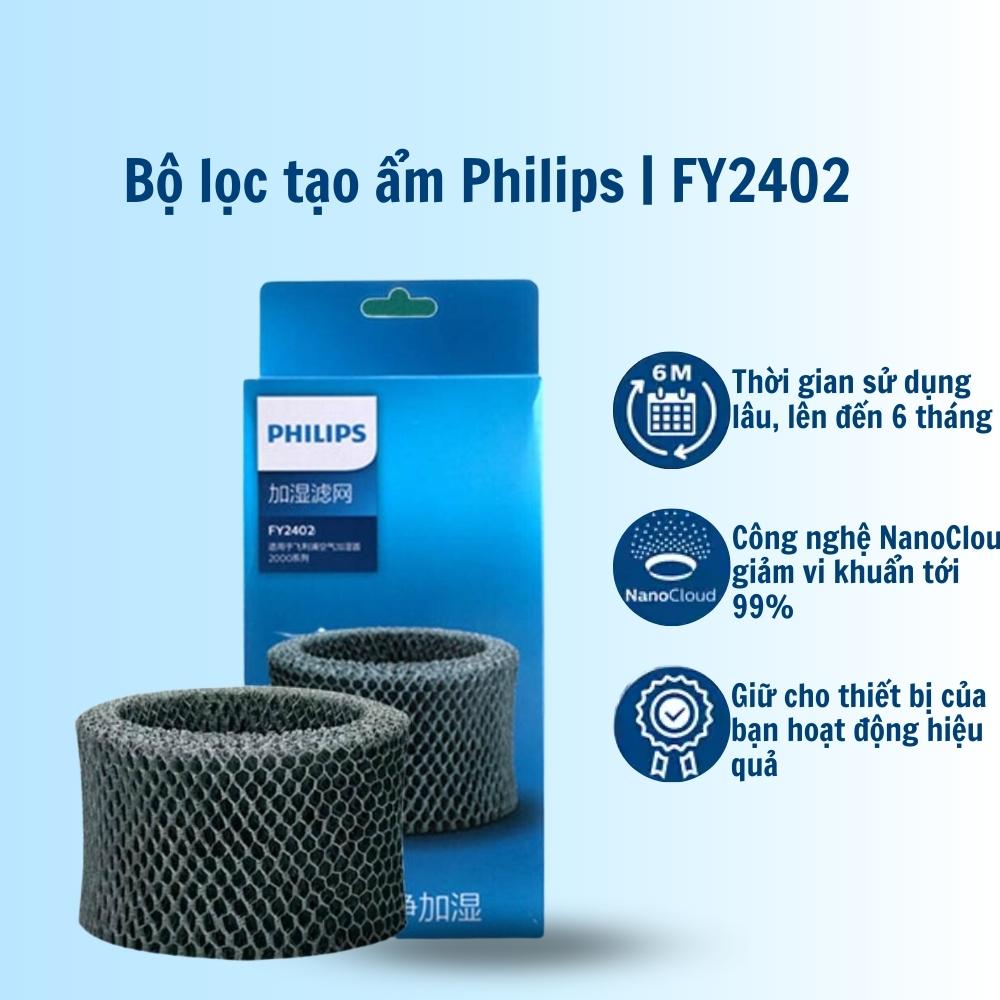 Bộ lọc tạo ẩm Philips FY2402 Màng lọc thay thế cho các mã HU4816 - Hàng nhập khẩu