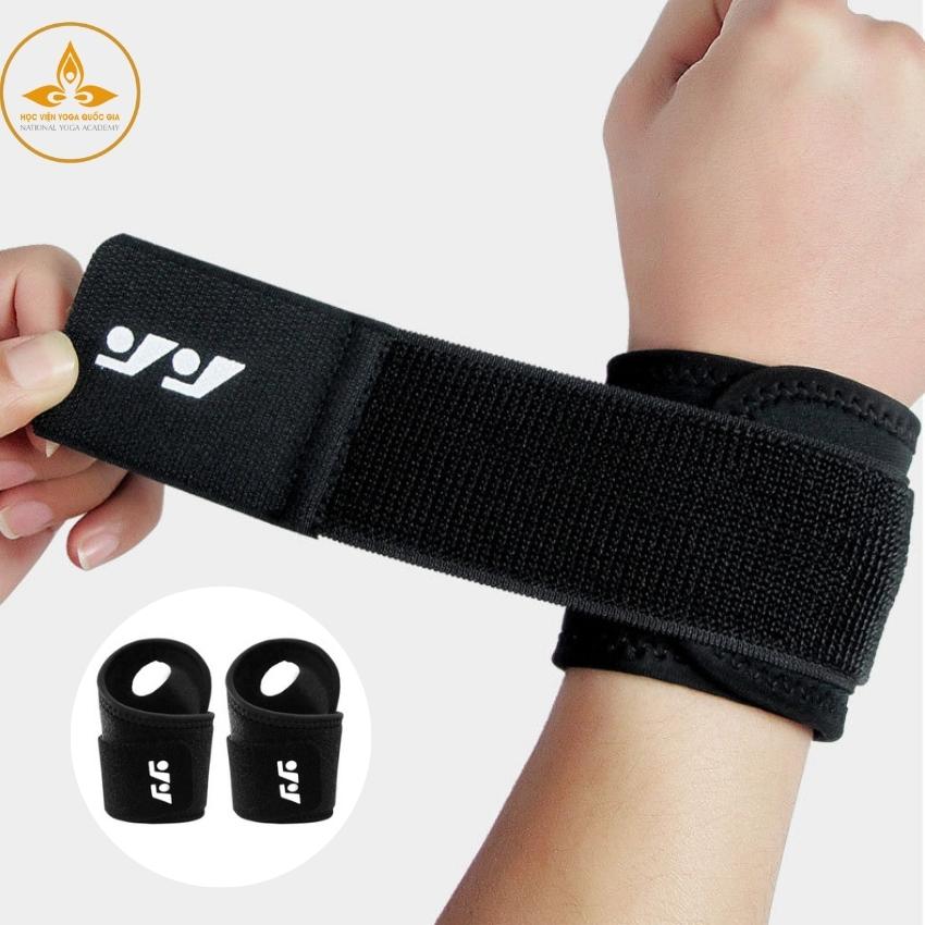 Quấn Cổ Tay, Đai Bảo Vệ Cổ Tay - YOGA QG, Chất Liệu Polyester Sợi Cao Cấp, Co Dãn Thoải Mái, Thoáng Mát - Hàng chính hãng