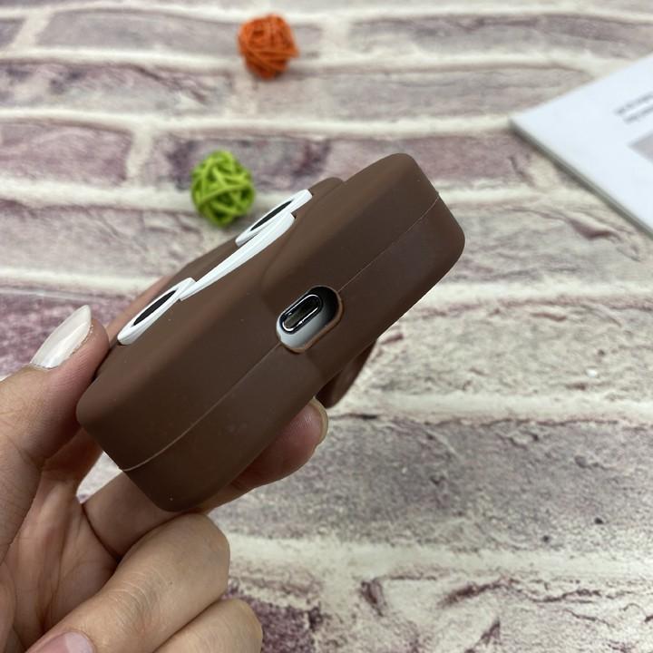 Bao Case, Ốp cho Airpods 1/2/Pro hình cục shit cute - Mã TZAP362