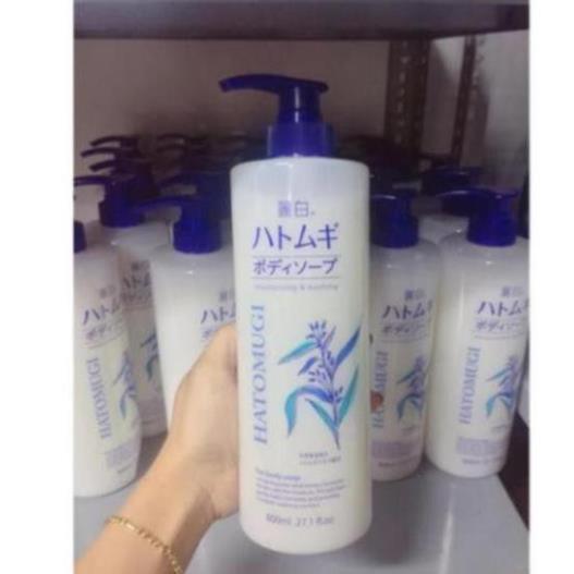 Sữa tắm dưỡng da Hatomugi moisturizing washing 800ml