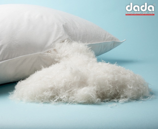 Đôi ruột gối, combo ruột gối nằm DADA loại VIP chất liệu Microfiber sản xuất theo dây chuyền công nghệ cao- Hàng Chính Hãng