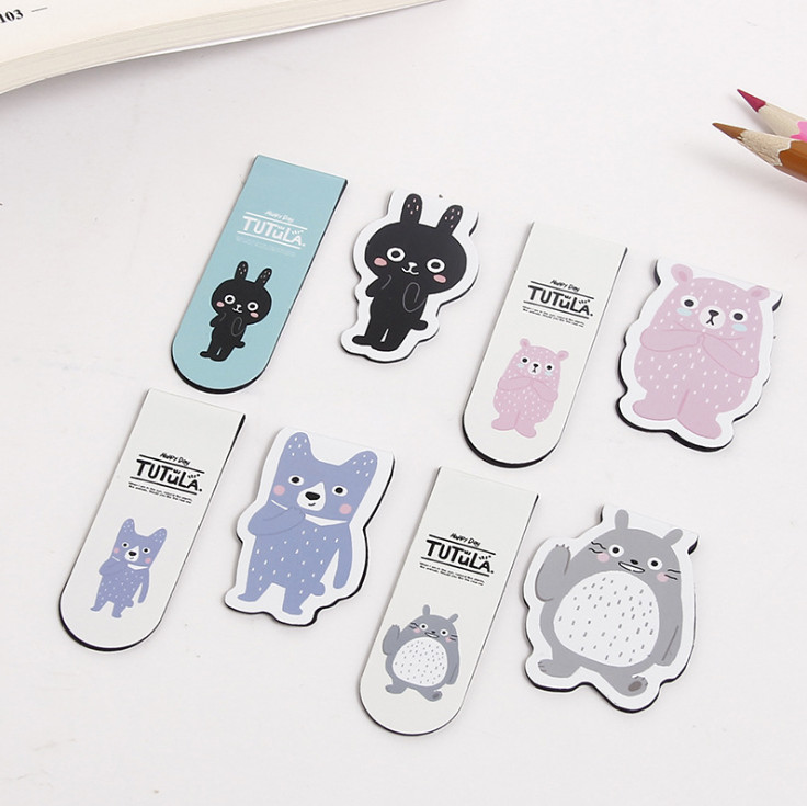 Bộ 2 đánh dấu sách bookmark Totoro &amp; Friends nam châm