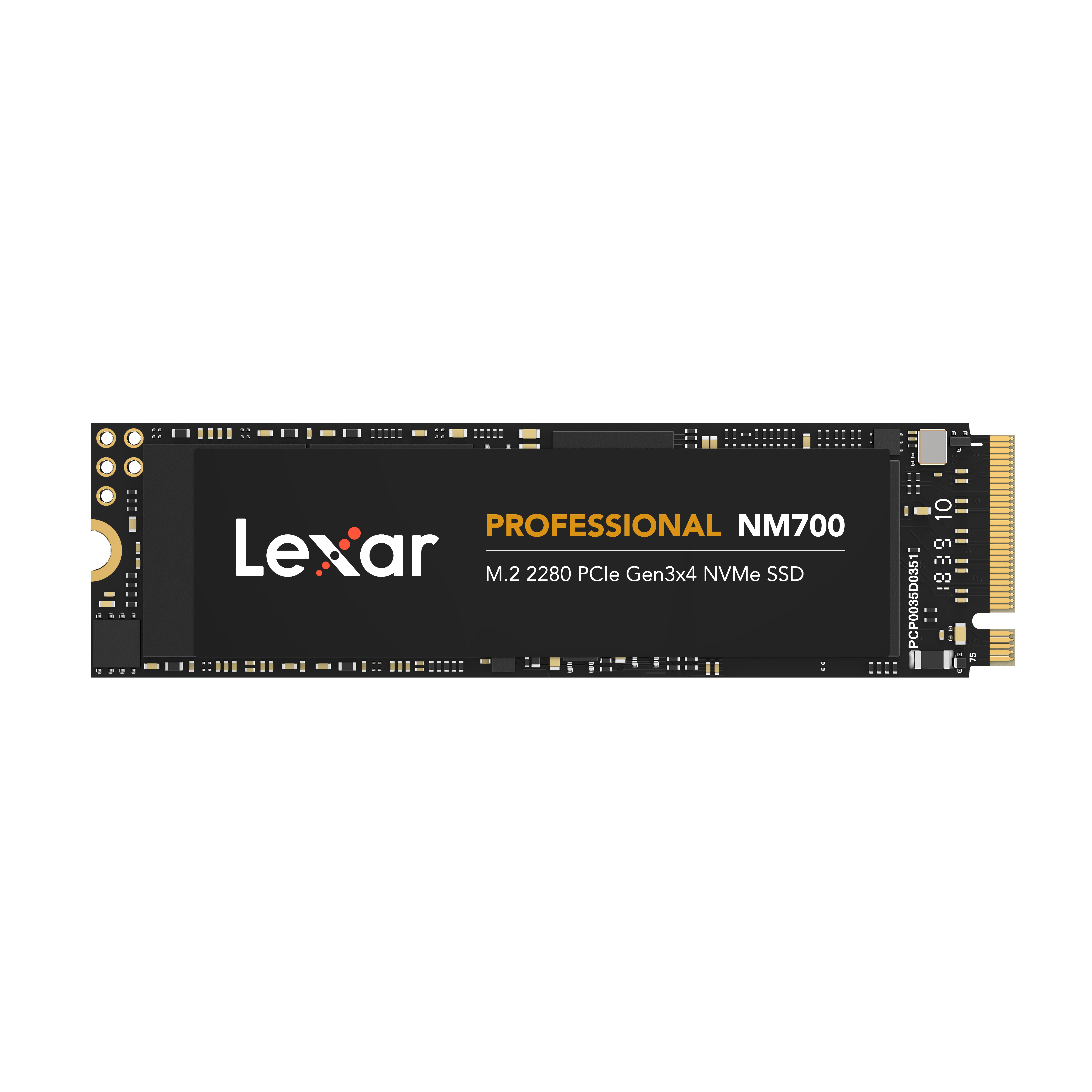 Ổ cứng SSD Lexar Professional NM700 512GB PCIe Gen3x4 M.2 2280 NVMe 3500MB/s - Hàng Chính Hãng