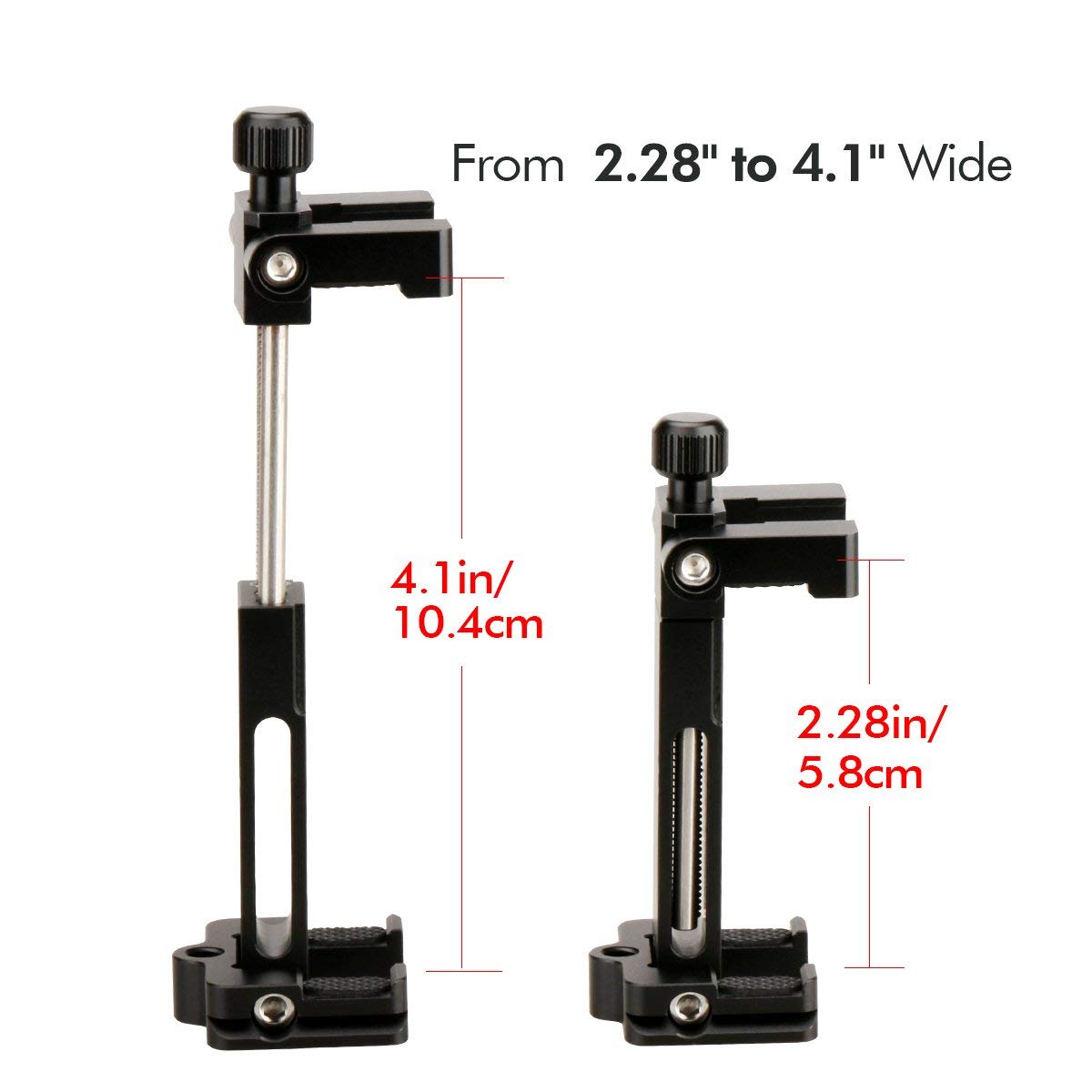 ROGTZ Giá Kẹp Điện Thoại Hỗ Trợ Quay Phim, Chụp Ảnh Cao Cấp ST-03 - Hàng Nhập Khẩu