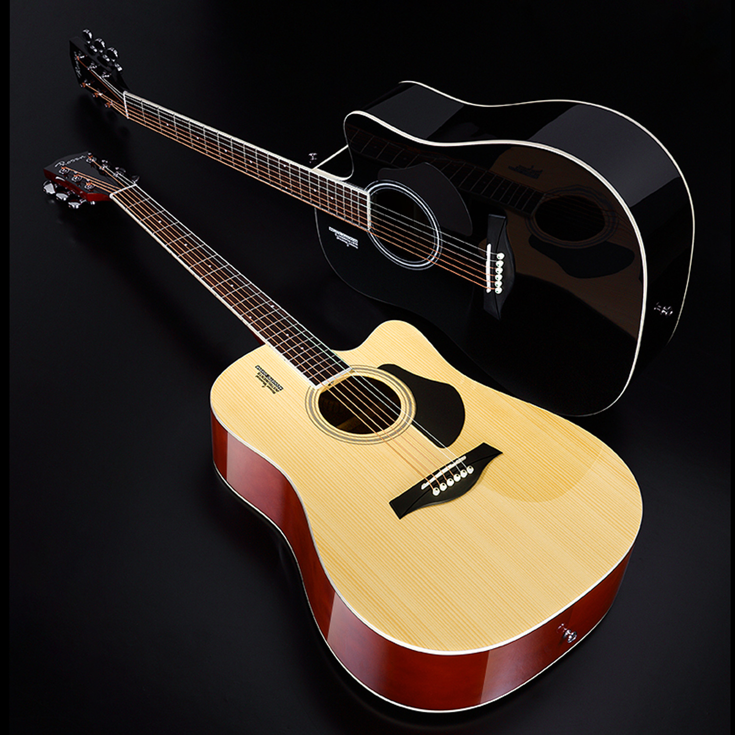 Đàn Guitar Acoustic Rosen G12 Màu Gỗ Dáng A (Size 40) G12NA Phân Phối Chính Hãng - Kèm móng gảy DreamMaker