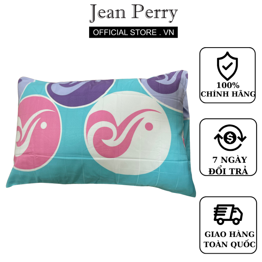 Áo gối nằm Jean Perry chất liệu cotton 40x60 cm 696518 màu ngẫu nhiên