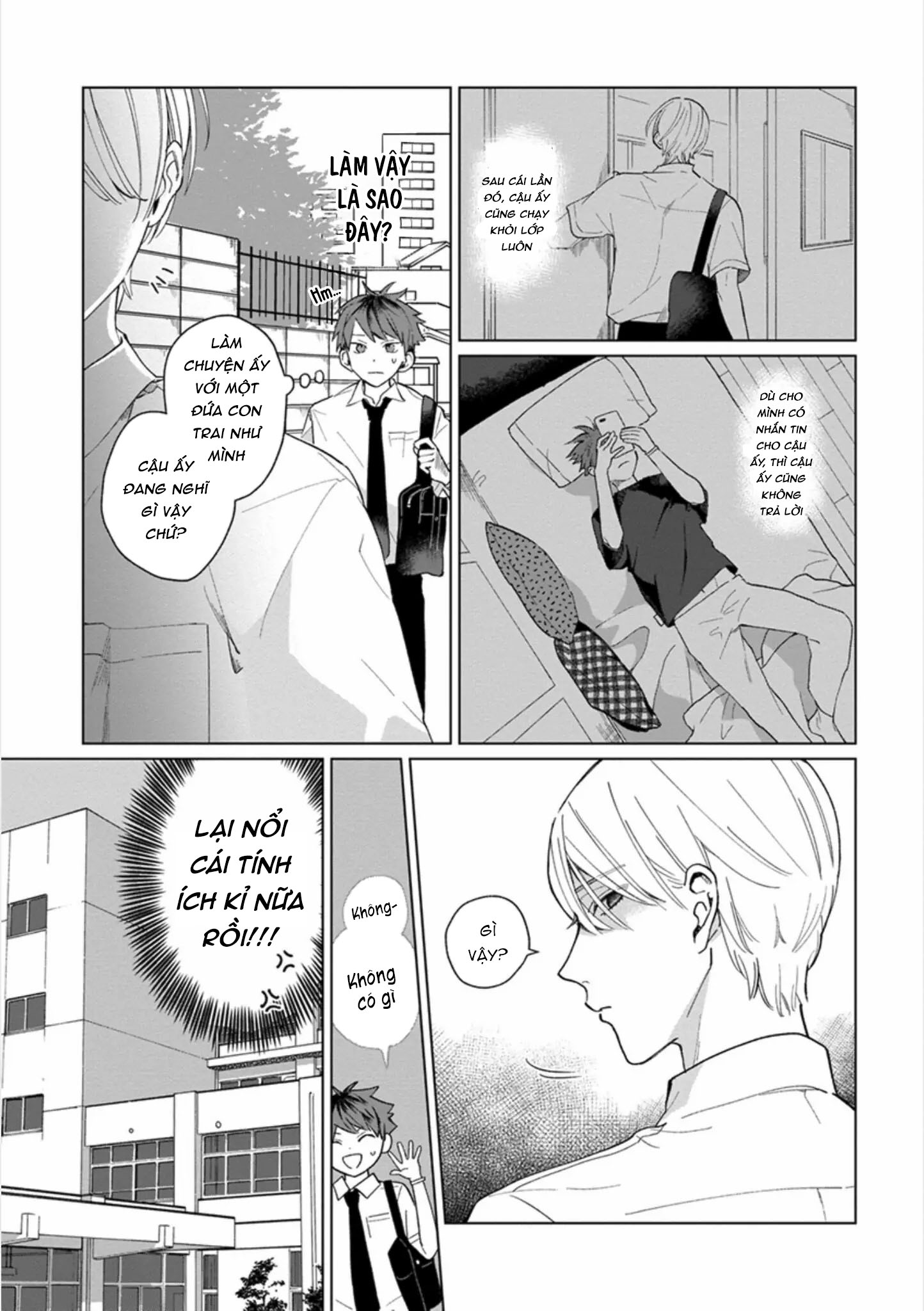 bạn hồi bé của tôi đẹp đến nỗi tôi không dám cãi lời chapter 11 3