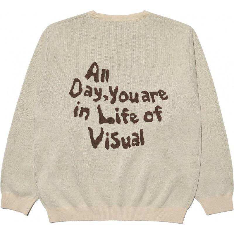 Áo Sweater cổ tròn thu đông in chữ