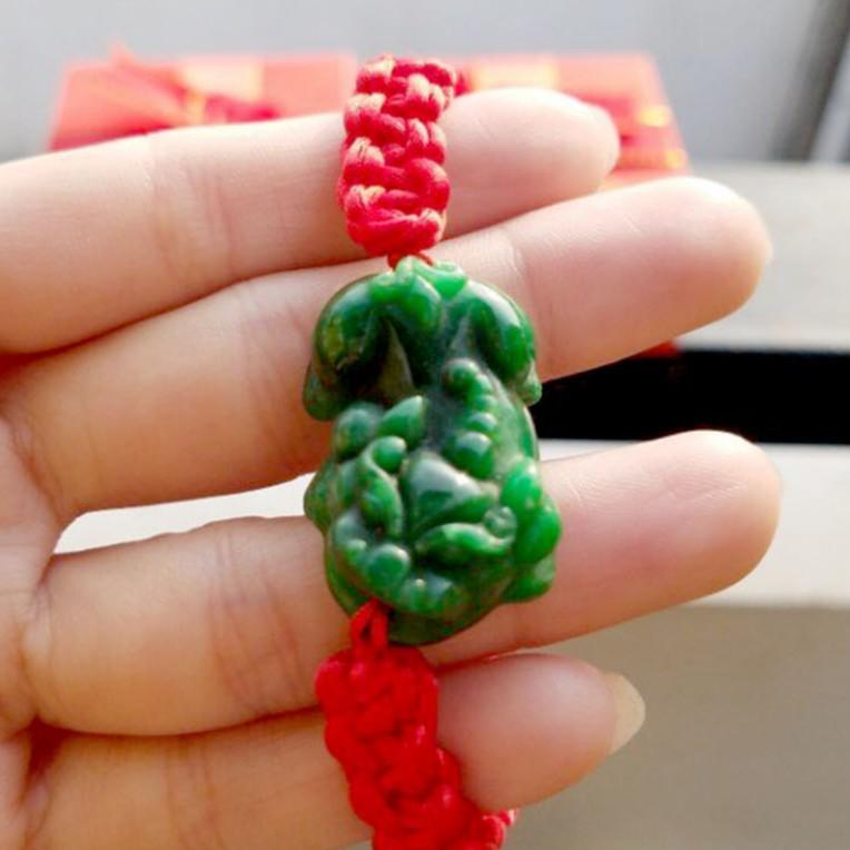 Vòng Tay Tỳ Hưu Xanh Lá