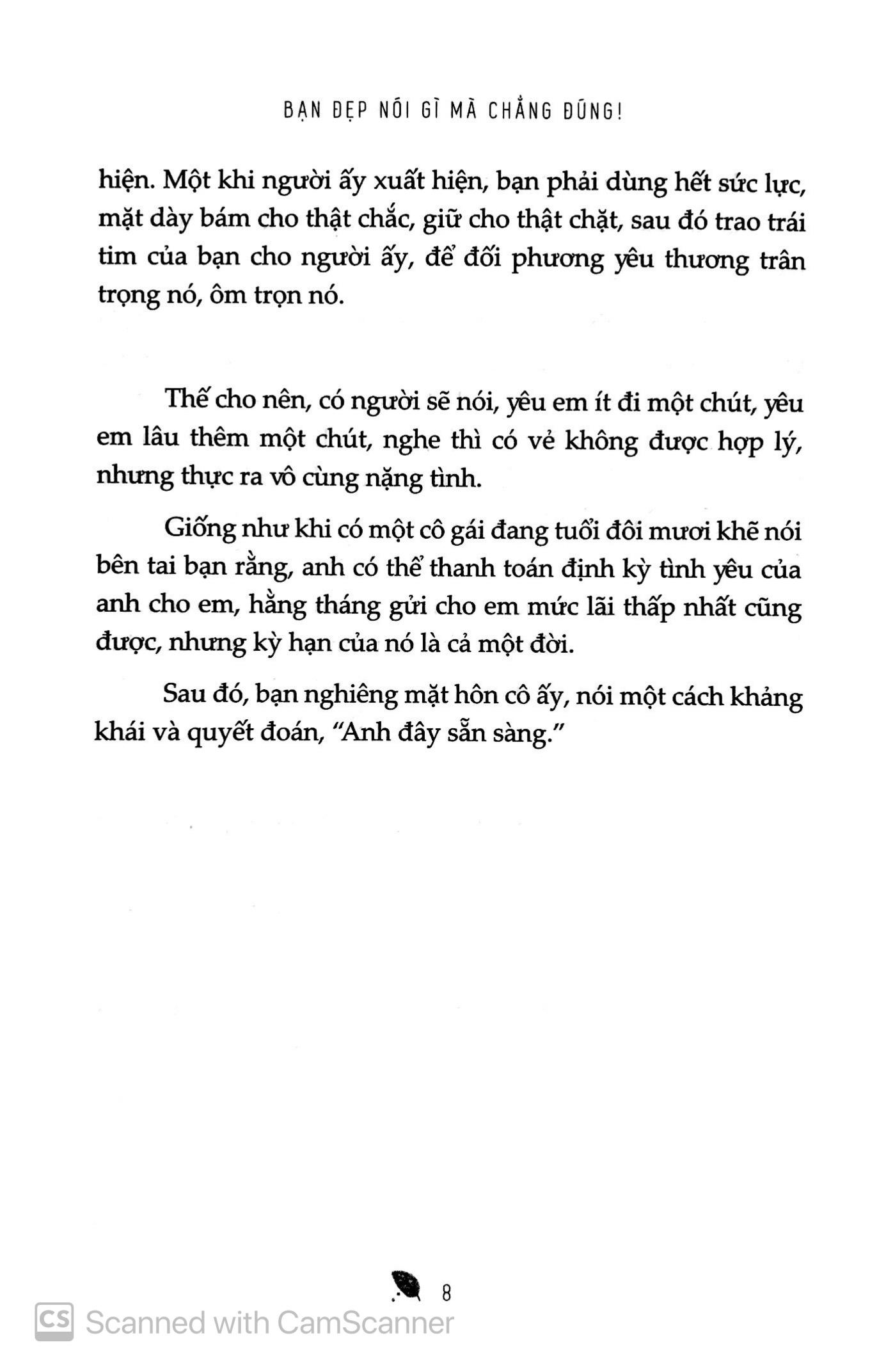 Bạn Đẹp Nói Gì Mà Chẳng Đúng