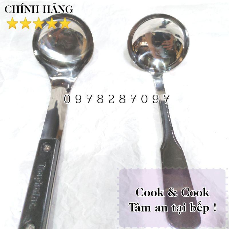 Muỗng canh muôi múc canh vá múc canh vá súp inox 304 cao cấp