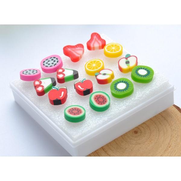 Set 6 đôi bông tai trái cây