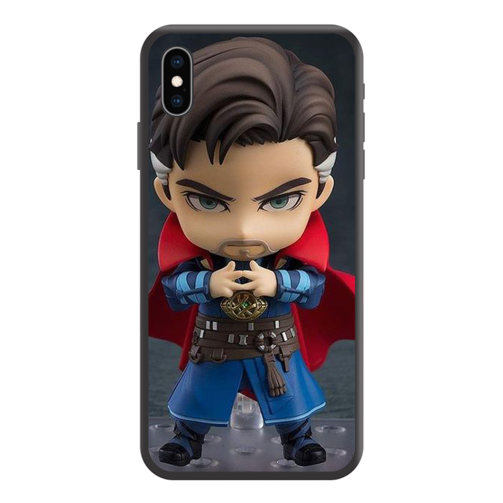 Ốp lưng điện thoại Iphone XS Max in hình Chibi Ifninity War - Cậu Bé Siêu Nhân Mẫu 02