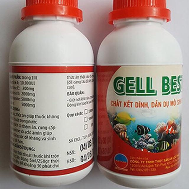 GELL BEST: Chất kết dính thức ăn cá cảnh