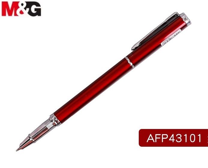 Bút máy kim loại M&amp;G - AFP43101 thân bút đỏ