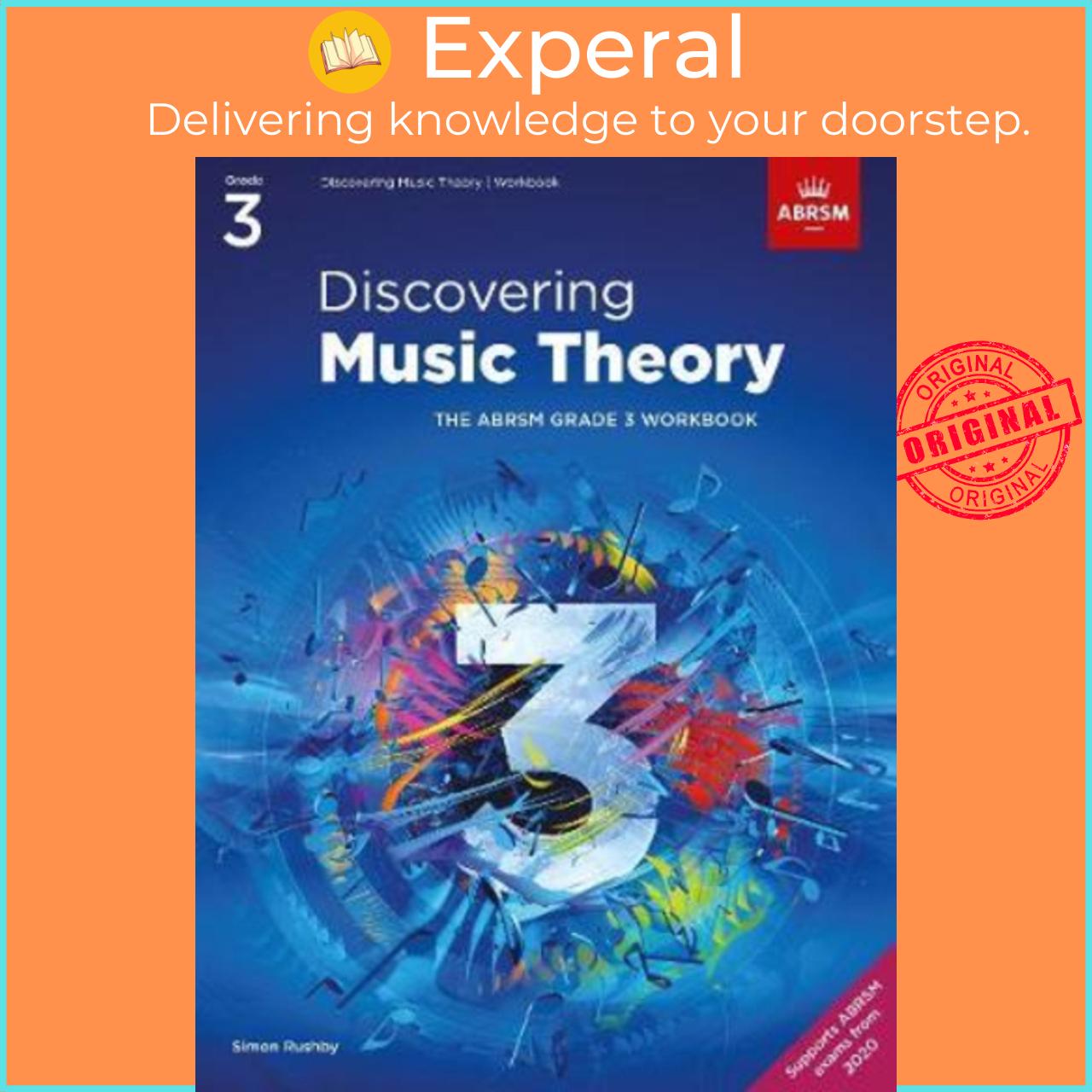 Sách - Discovering Music Theory, The ABRSM Grade 3 Workbook by ABRSM (UK edition, paperback)