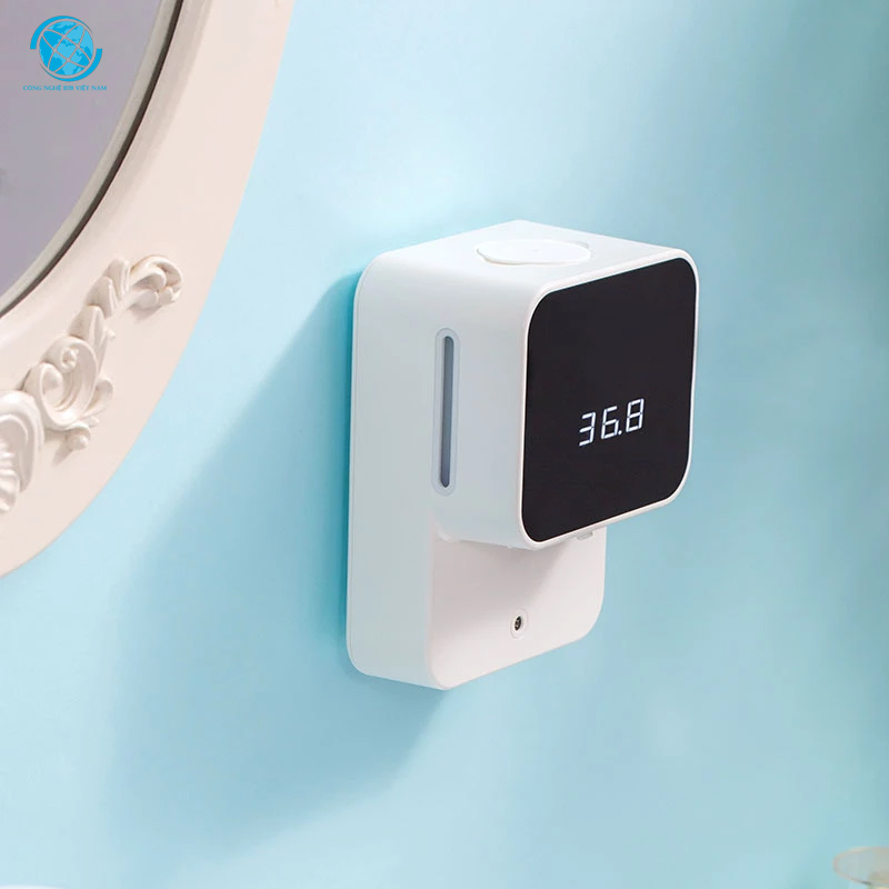 Máy tạo bọt rửa tay tự động Xiaomi có màn hình hiển thị cảm biến hồng ngoại - hàng chính hãng Xiaomi