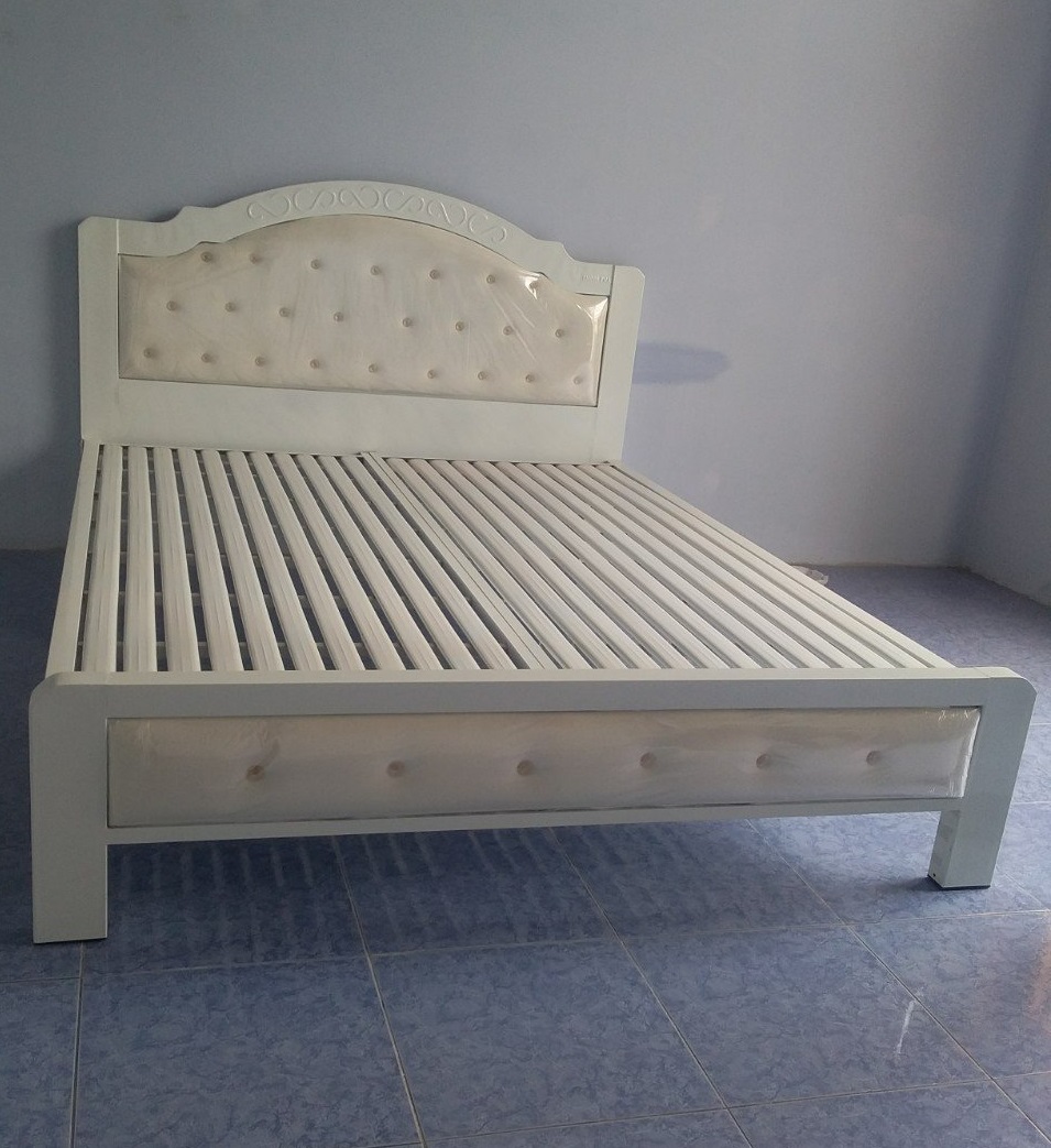 Giường ngủ bằng sắt hộp 5x10 1m6x2m _LG555-16