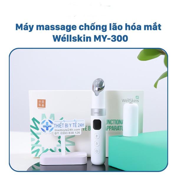 Máy massage mắt Wéllskin MY-300,Máy massage mắt mini cầm tay thế hệ mới ,đánh tan quầng thâm và bọng mắt