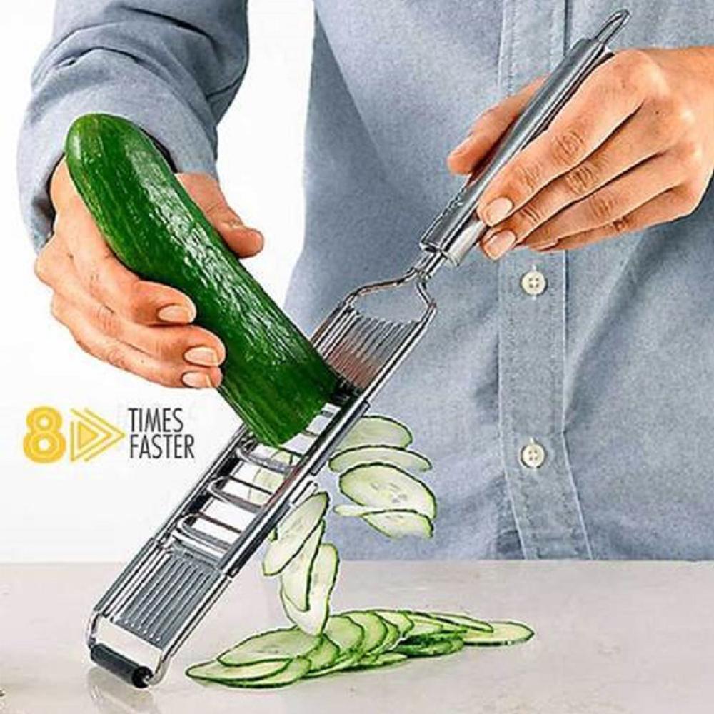 Kéo Cắt Hành Máy Thái Phụ Kiện Nhà Bếp Dụng Cụ Xay Cho Cà Rốt Rau Củ Quả Bằng Tay Trượt Khoai Tây Máy Hủy Đa Tiện Ích