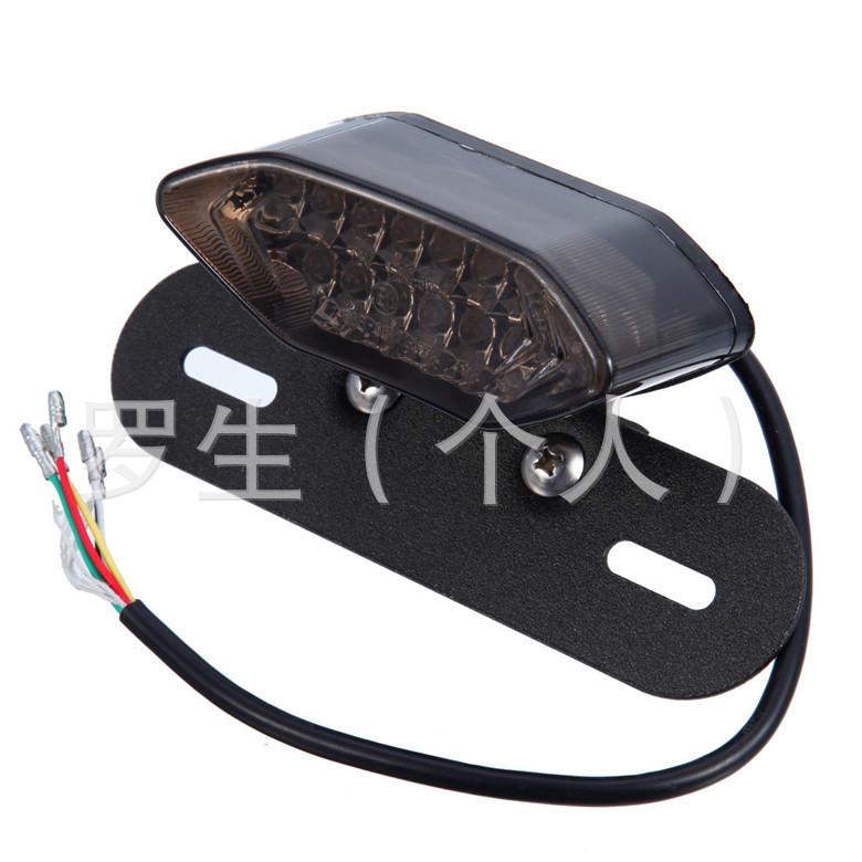 Phong Cách Mới Nhất Xe Máy Phụ Kiện Hành Trình Xe Hoàng Tử Sửa Đổi Retro Đèn Hậu LED Đèn Phanh Đèn Lái Đèn LED Báo Rẽ Lắp Ráp