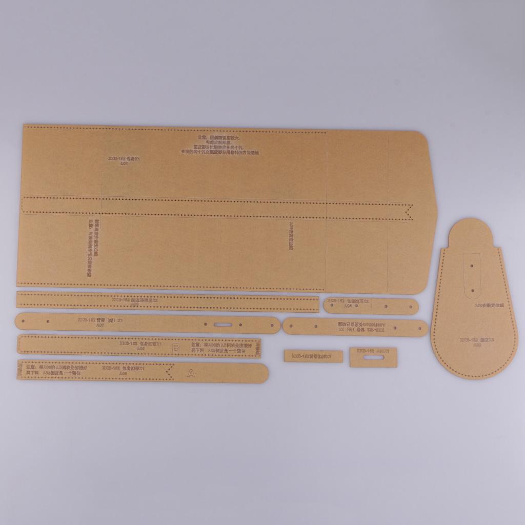 10 Chiếc Vòng Tay Túi Xách Tay Túi Đeo Chéo Da Thủ Công Chất Liệu Acrylic Tiêu Bản