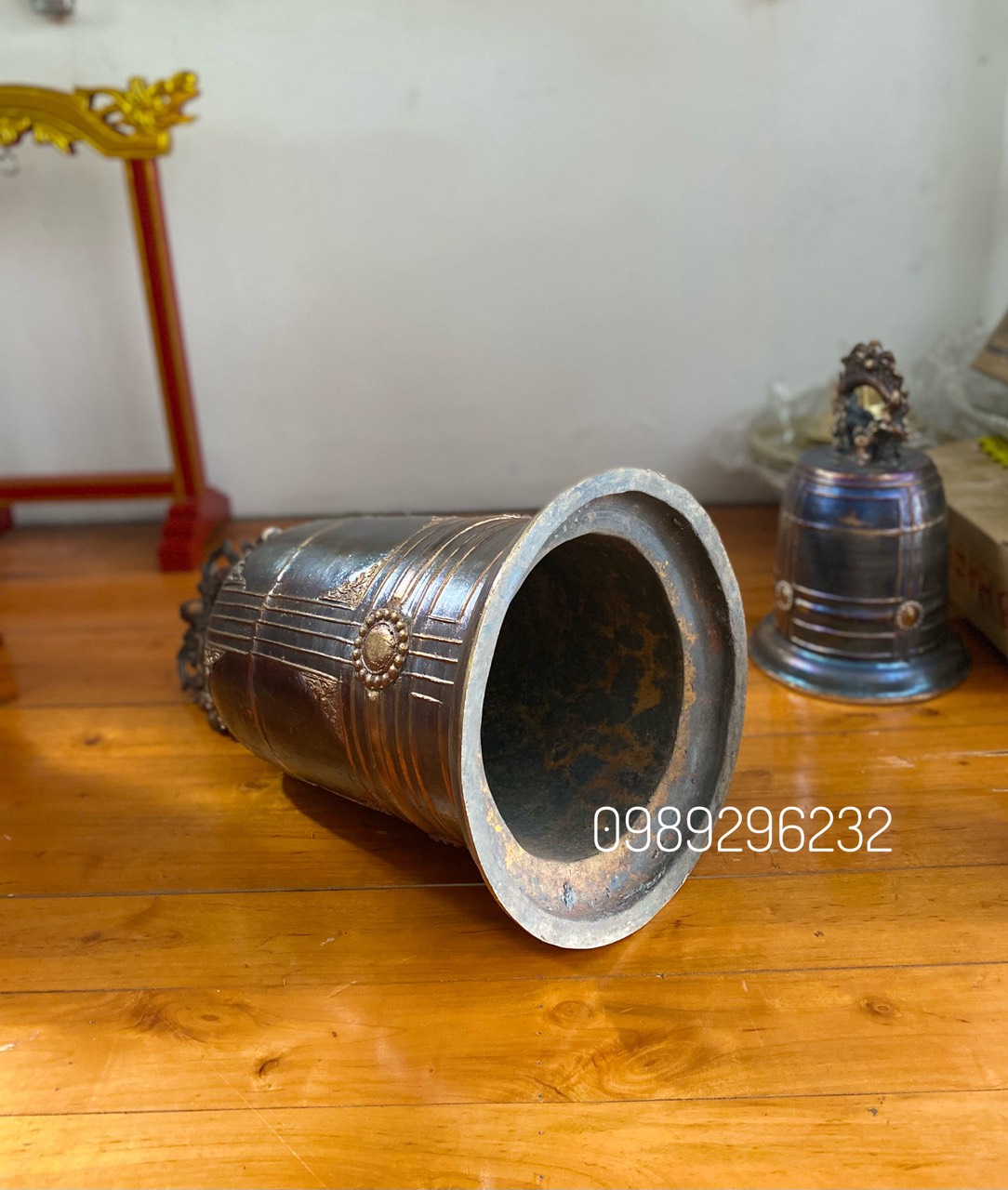Quả Chuông đồng đỏ cao 42cm