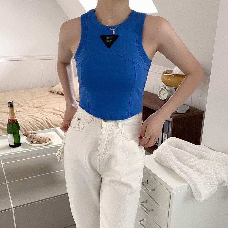 Áo ba lỗ croptop nữ áo bra kèm mút kiểu dáng năng động cực đẹp