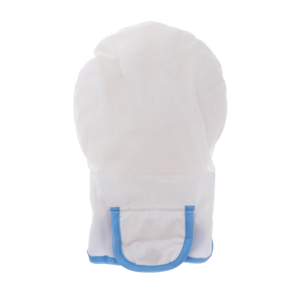 Safety Finger Control Mitt, Hand Protector, Prevent Harm Fixed Restraint Glove with Strap, Fit for Elderly Patients