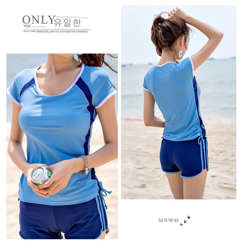 Đồ bơi hai mảnh quần sooc cao cấp
