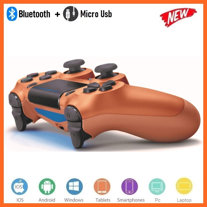 Tay Game không dây bluetooth P/S Copper cho máy tính - điện thoại - máy game Console